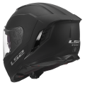 LS2 FF818 STORM III SOLID MATT BLACK S