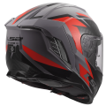 LS2 FF818 STORM III DYNAMO GREY RED XL