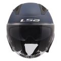 LS2 OF600 COPTER II SOLID MATT NAVY BLUE-06 M