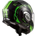 LS2 FF399 VALIANT NUCLEUS BLACK GLOW GREEN