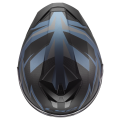 LS2 FF820 RAPID III XTREM BLACK BLUE PETROL XL