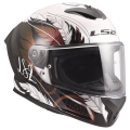 LS2 FF820 RAPID III BOHO WHITE BLACK PINK L