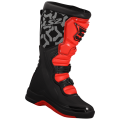 LS2 RAPTOR MAN BOOTS BLACK RED 42
