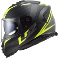 LS2 FF800 STORM II NERVE M.BLACK H-V YELLOW-06 XXL