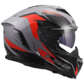 LS2 FF818 STORM III DYNAMO GREY RED M