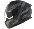 LS2 FF808 STREAM II SHADOW M.TITANIUM GREY-06 XXL