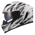 LS2 FF818 STORM III KAOS WHITE GREY XXL