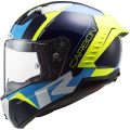 LS2 FF805 THUNDER C RACING1 GL.BLUE H-V YELLOW XXL