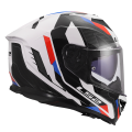 LS2 FF818 STORM III SPORTY WHITE BLUE RED 3XL