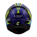 LS2 FF353 RAPID II FLITZ H-VIS YELLOW BLUE-06 L