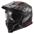 LS2 OF606 DRIFTER GAS GREY RED-06 XXL