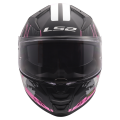 LS2 FF811 VECTOR II DARFLO BLACK PINK-06 XXL