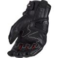 LS2 SPARK 2 LEATHER MAN GLOVES BLACK RED S