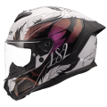 LS2 FF820 RAPID III BOHO WHITE BLACK PINK L