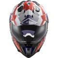 LS2 MX701 EXPLORER ATLANTIS G.WHITE RED BLUE XXL