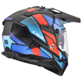 LS2 MX702 PIONEER II BLOCK BLACK RED BLUE-06 XS