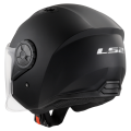 LS2 OF616 AIRFLOW II SOLID MATT BLACK-06 M