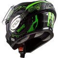 LS2 FF399 VALIANT NUCLEUS BLACK GLOW GREEN