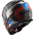 LS2 FF800 Storm SPRINTER Black Red Titanium XS