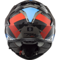 LS2 FF800 Storm SPRINTER Black Red Titanium XS