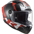 LS2 FF805 THUNDER C RACING1 GL.RED WHITE