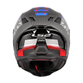 LS2 FF807 DRAGON TRAX BLUE RED 3XL