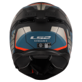 LS2 FF808 STREAM II ROAD M.BLACK BLUE-06 3XL