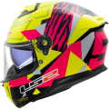 LS2 FF808 STREAM II TIGER H-V YELLOW PINK-06