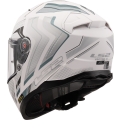LS2 FF811 VECTOR II ALIZER M.WHITE SILVER-06 3XL