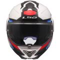 LS2 FF910 ADVANT II TRIPLE WHITE BLUE RED 3XL