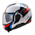 LS2 FF910 ADVANT II TRIPLE WHITE BLUE RED XXS