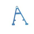 BLUE LOWER WELD ARM FR