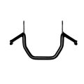 XRW GRAB BAR Original BLACK-SUZUKI LTZ 400 K9