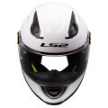 LS2 FF812 KID SOLID WHITE
