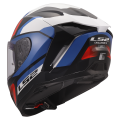 LS2 FF817 CHALLENGER II VIPER WHITE BLUE RED