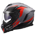 LS2 FF818 STORM III DYNAMO GREY RED L