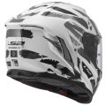 LS2 FF818 STORM III KAOS WHITE GREY