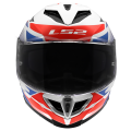 LS2 FF818 STORM III KOMAI WHITE BLUE RED