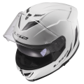 LS2 FF818 STORM III SOLID GLOSS WHITE