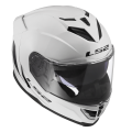 LS2 FF818 STORM III SOLID GLOSS WHITE
