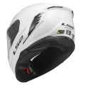 LS2 FF818 STORM III SOLID GLOSS WHITE