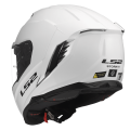 LS2 FF818 STORM III SOLID GLOSS WHITE