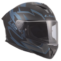 LS2 FF820 RAPID III XTREM BLACK BLUE PETROL