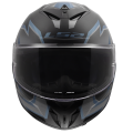 LS2 FF820 RAPID III XTREM BLACK BLUE PETROL