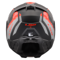 LS2 FF910 ADVANT II GLIDE BLACK GREY RED