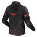 LS2 GARDA AIR LADY JACKET BLACK RED 3XL