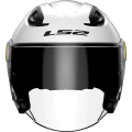 LS2 OF622 FUNNY II SOLID WHITE L