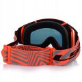 LS2 CHARGER PRO GOGGLE H-V ORANGE WITH IRIDIUM VISOR