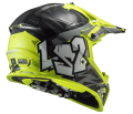 LS2 MX437 FAST EVO MINI II CRUSHER BLACK YELLOW-06