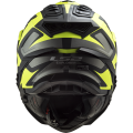LS2 MX701 EXPLORER ALTER MATT BLACK H-V YELLOW L